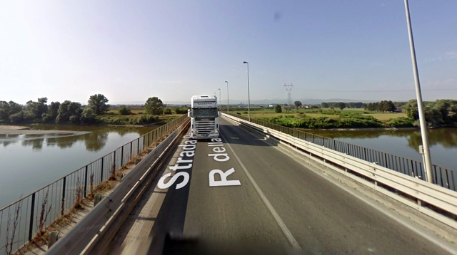 Riapertura ai mezzi pesanti del ponte sul Po di Pieve Porto Morone dalle ore 10 del 17/07/21